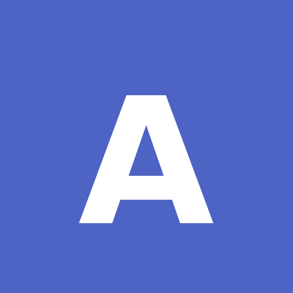 Lettera A bianca su sfondo blu – elemento grafico per identificare contenuti di checklist, controllo o categorie nel modellismo RC