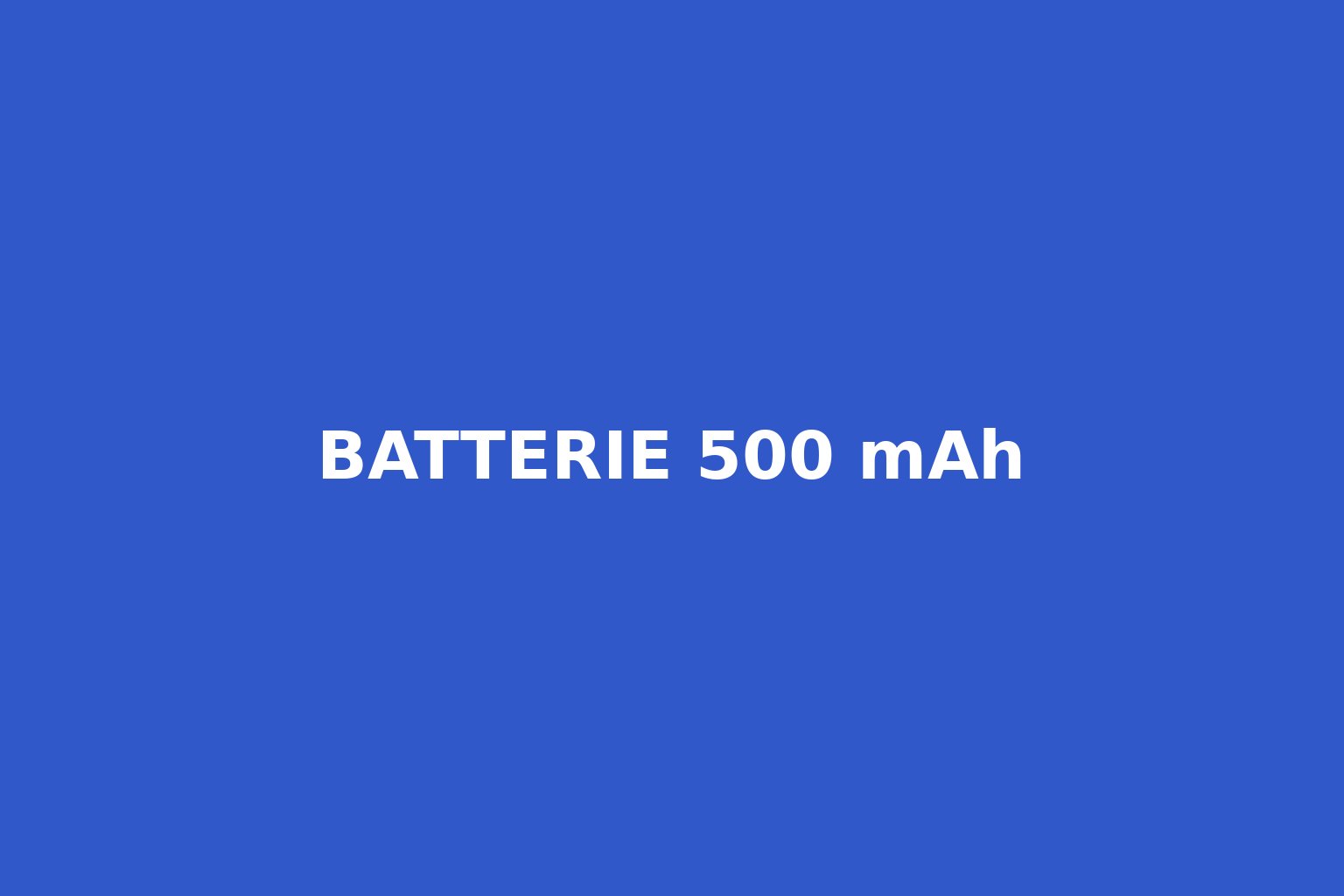 Etichetta blu con la scritta Batterie 500 mAh – categoria batterie LiPo per droni e modellismo RC