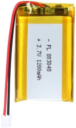 Batteria LiPo 3.7V 1200mAh 803048 JST per RC e Progetti DIY