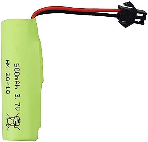 2 Pieces 3.7V 500mah lithium battery for DE35 DE38 DE40 DE50 TB202 TB201 TM201 TM202 TC141 DE44 DE55 TS201 TD202 TD161 Double Face Roll stunt RC Car Kids Toy
