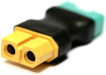 2 Adattatori MPX Multiplex 6 Pin Maschio a XT60 Femmina per Batterie Fino a 60A