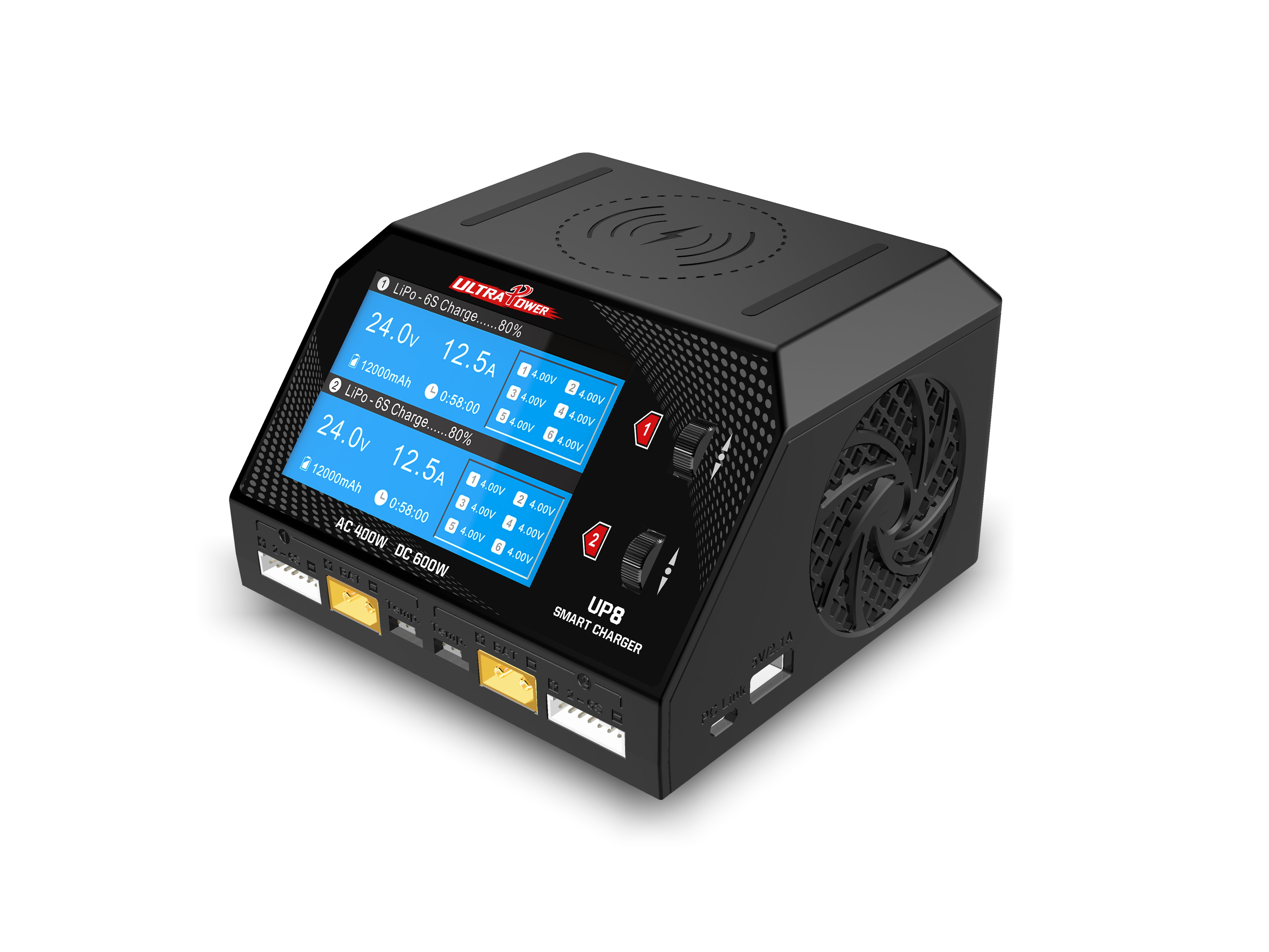 SM-2P 250mAh USB-Ladekabel für 6V Ni-Mh-Akkus