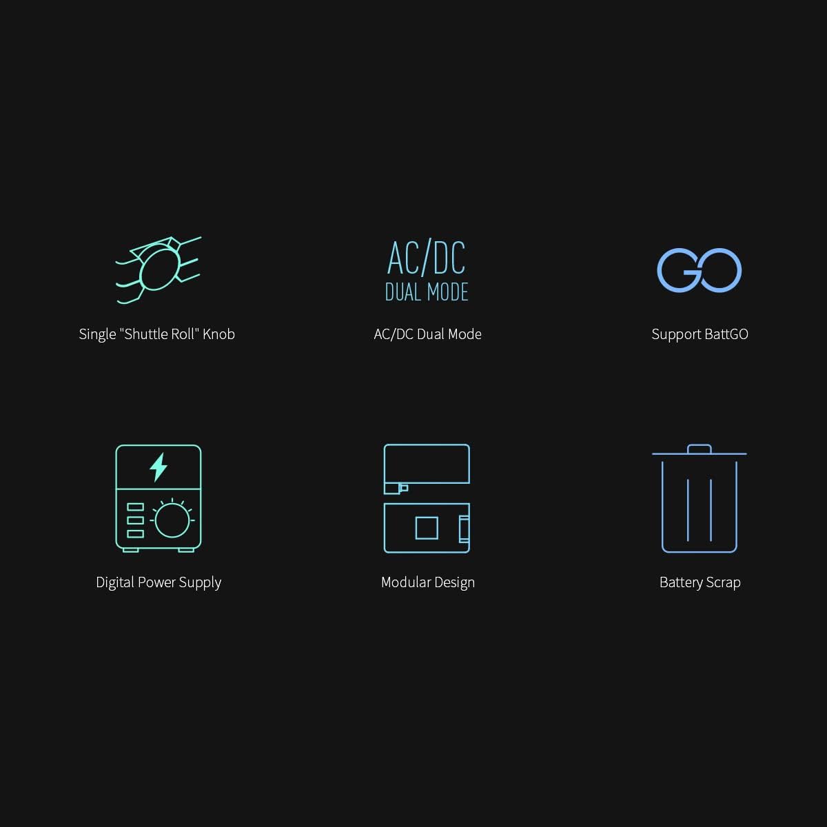 Caricatore 608AC Bilanciatore Intelligente - Adattatore AC/DC per Batterie LiPo, LiFe, NiMH