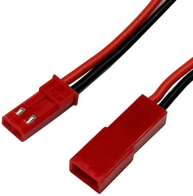 2 Stück XT60 Parallelkabel Stecker auf 2 Buchsen und Buchse auf 2 Stecker 14AWG | RC Lipo Akku-Adapter | Drohnen, Autos, Flugzeuge, Modellbau