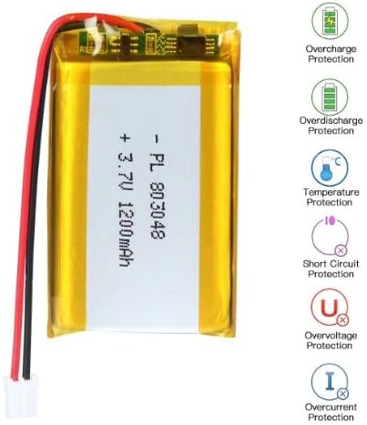 3.7V 1200mAh Wiederaufladbarer LiPo-Akku für Syma X5SC X5SW Drohnen | Konstante Leistung
