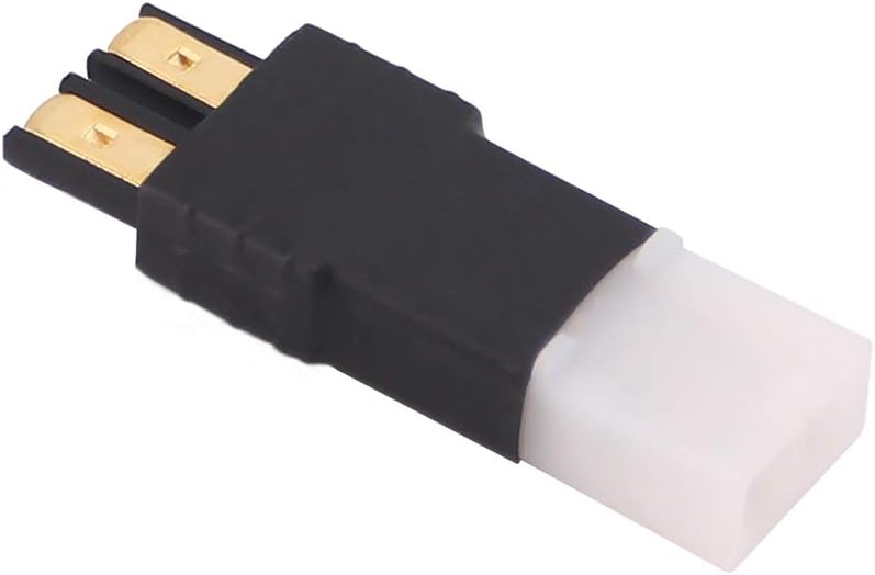 Set 3 Adattatori Connettore Maschio Traxxas a Femmina Big Tamiya | Compatibili, Durevoli, Eco-friendly, Nero