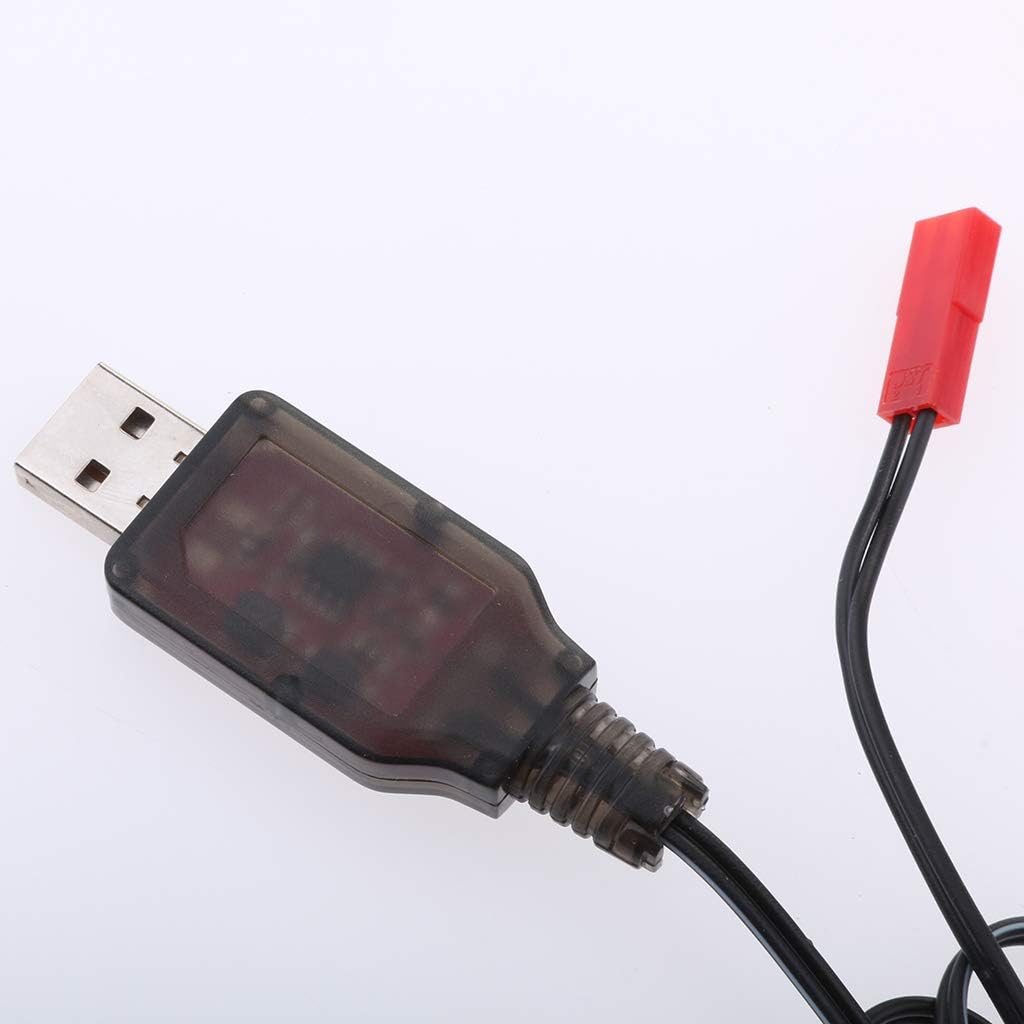 Caricatore USB 4.8V MH Ni-CD per Batterie Giocattoli Controllo Remoto | Cavo JST 2P