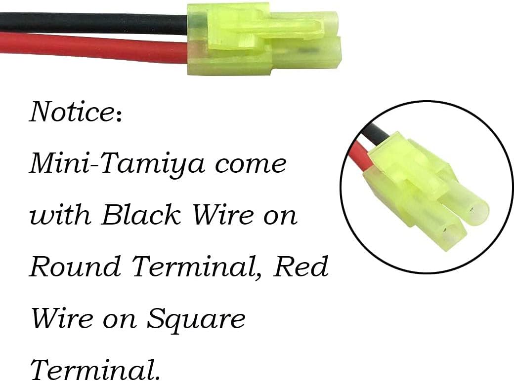 Kit Connettori Mini Tamiya 2 Pin | 30 Pezzi Maschio e Femmina | Facile Installazione per Modellismo RC | Compatibile con Batteria 3.7v JST, Cavo ISO Pioneer
