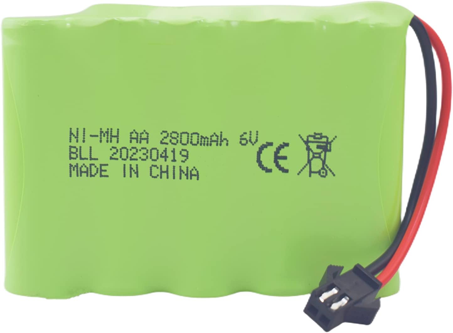 2400mAh 4.8V AA Ni-MH Battery Rechargeable SM 2P Plug For HY800 F1 F3 RC Boat RC Bus USB Cable SM 2P