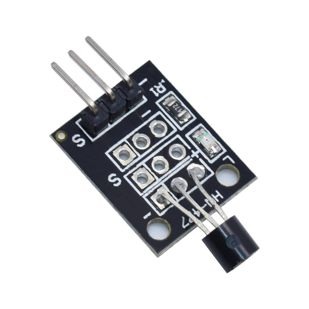 Modulo Sensore Hall KY-035 per Arduino | Rilevamento Magnetico | Uscita Analogica | Per Microcontrollori, Progetti DIY