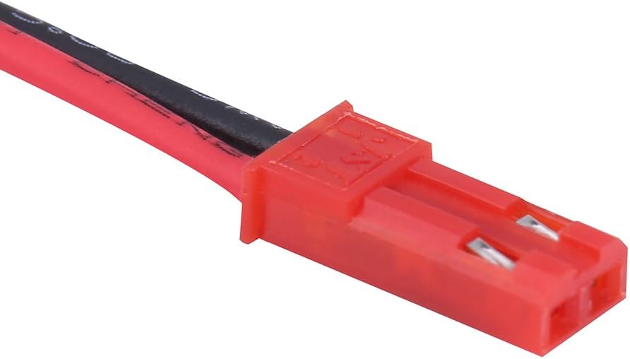 Set 2Pcs Adattatore Cavo XT60 Maschio/Femmina 14AWG + Spina JST 22AWG | Accessori per Modelli RC