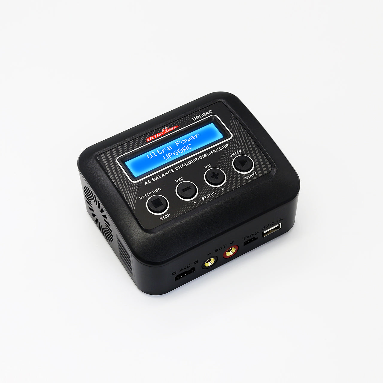 Caricabatterie Litio UP60AC 60W 6A per Batterie 2-4S - Ricarica Veloce e Sicura per Droni, Modellismo e RC