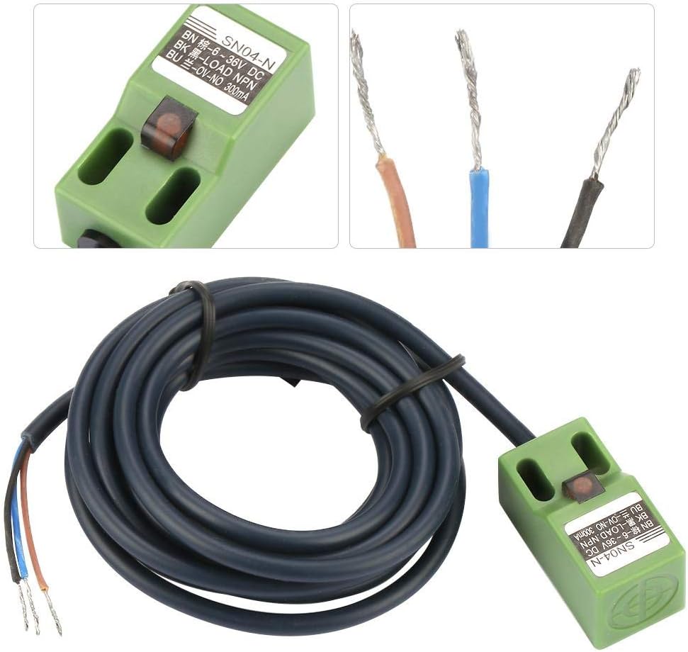 Inductive Proximity Switch SN04-N NPN Normally Open 6-36V - Proximity Sensor for Automation