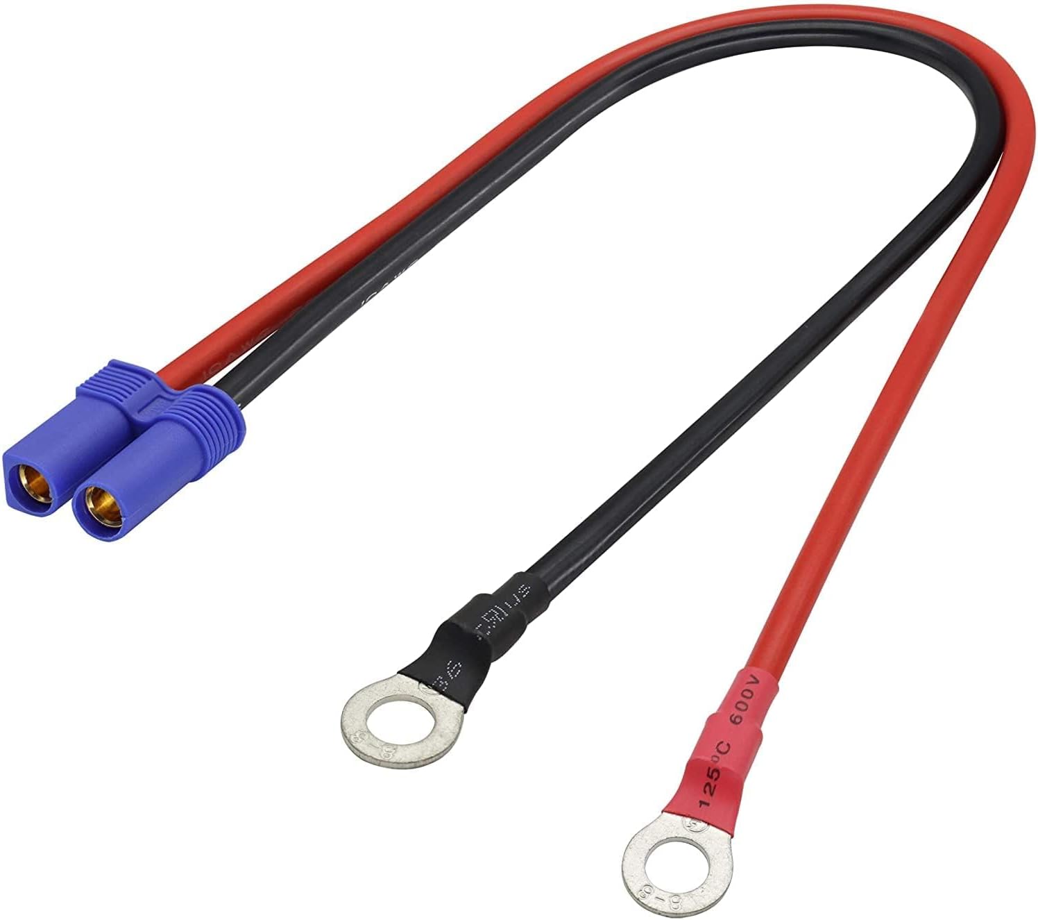 2 komada XT60 paralelnih kabela – Muški na 2 Ženska i Ženski na 2 Muška (14AWG) | Adapteri za LiPo RC baterije | Za dronove, RC aute, avione, modelarstvo