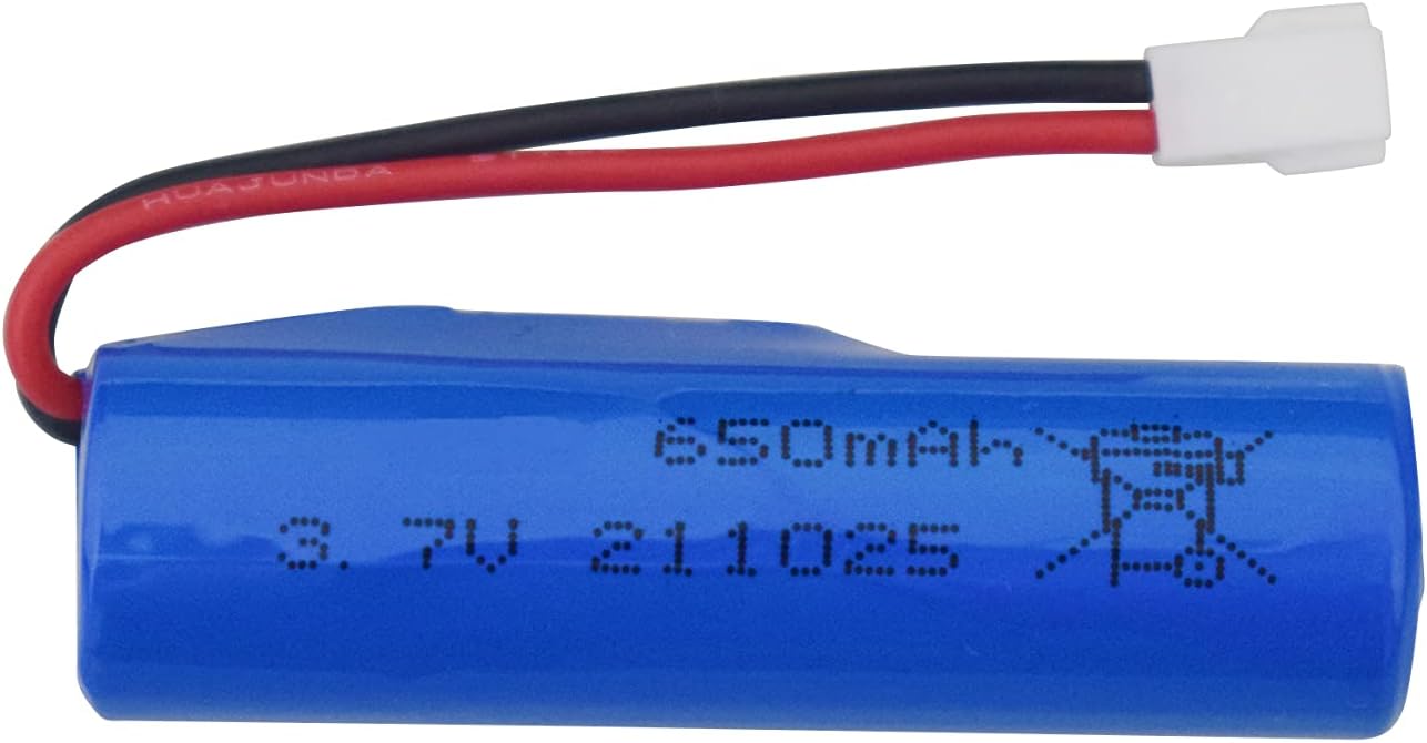 1 Piece 3.7V 650mAh Lithium Battery for Remote Control Boats SYMA Q9 H126 H131 H118 RH701
