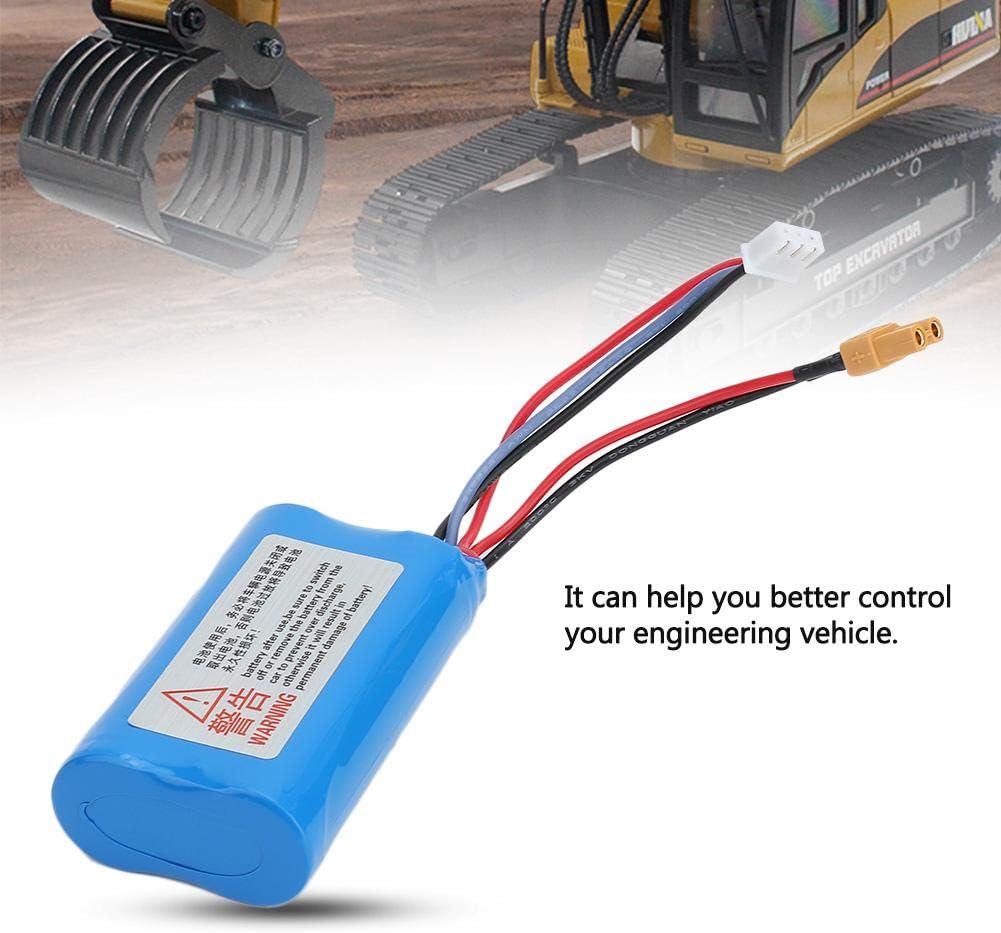 Batteria LiPo 7.4V 2000mAh 2S XT30 per HUINA | Compatibile 580, 550, 583, 582, 1580, 1583 | Alta Capacità e Connessione XT30