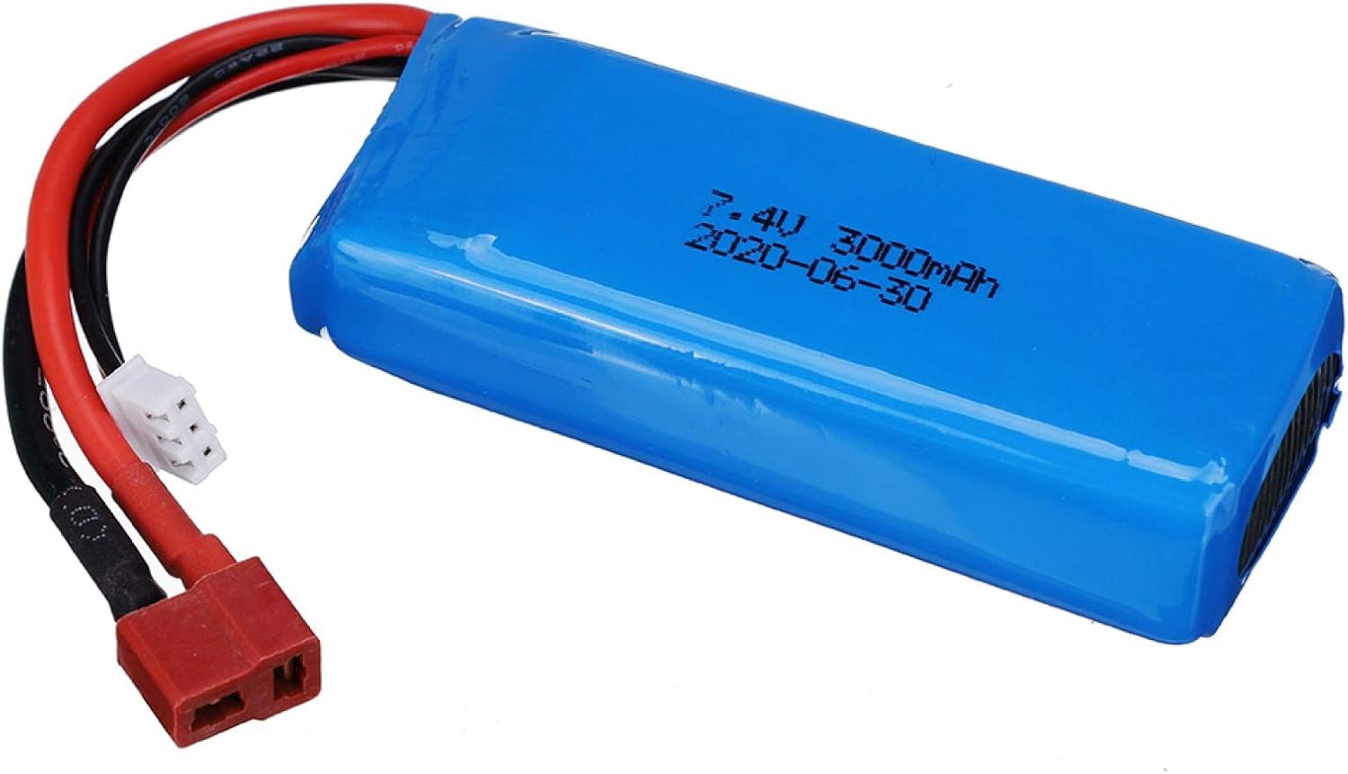 Batteria Lipo 7.4V 3000mAh 2S con Connettore T Plug – Compatibile con Wltoys 144001 1/14 RC Auto – Ricambio ad Alte Prestazioni per Modelli Radiocomandati