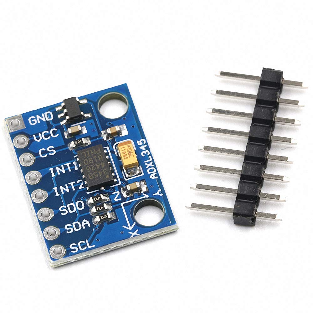 GY-291 Accelerometro ADXL345 a 3 Assi | Alta Risoluzione 13 bit | I2C/SPI | Compatibile con Arduino e Raspberry Pi