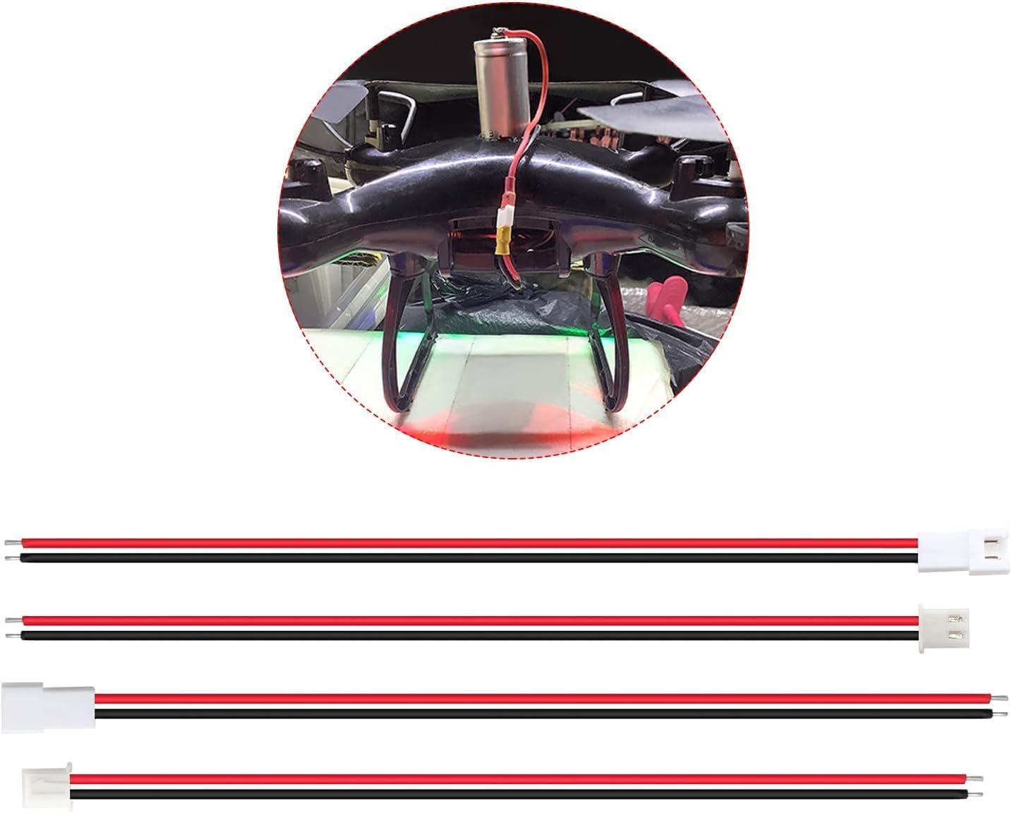 30 Paia Connettori JST XH 2.54 2 Pin 150mm 22AWG Maschio Femmina LED Batterie Robot DIY