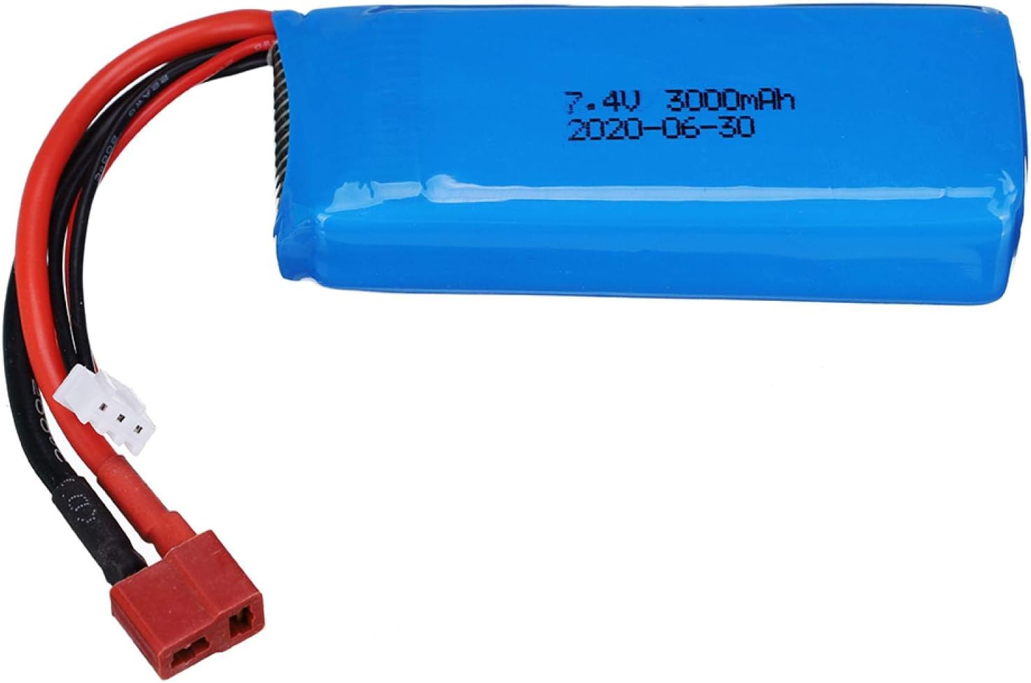 Batteria Lipo 7.4V 3000mAh 2S con Connettore T Plug – Compatibile con Wltoys 144001 1/14 RC Auto – Ricambio ad Alte Prestazioni per Modelli Radiocomandati
