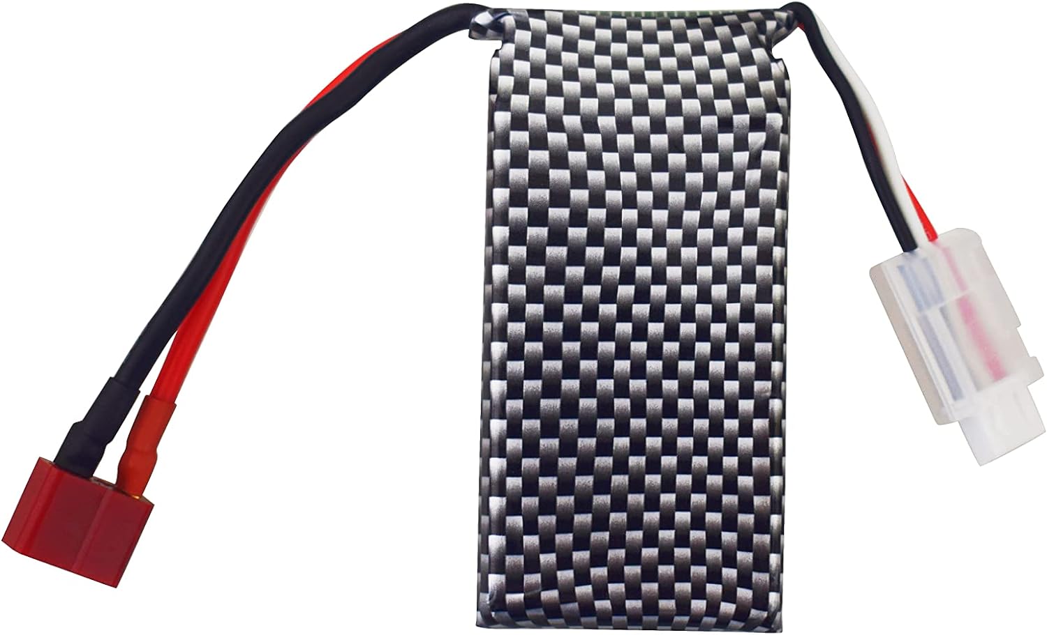 Set 2 Batterie LiPo 7.4V 2000mAh con T-plug e Caricatore 2in1 | Compatibile RC 9200, 9200E, S920, 9125