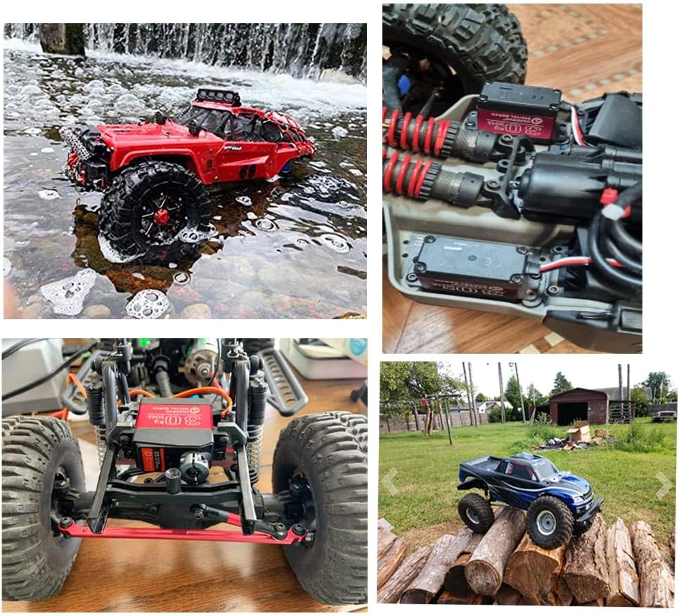 DS3230 PRO 7.4V 30KG Digital Servomotor with 25T Cams for Robotic Truck Model Baja Car 1/10 (180 degrees)