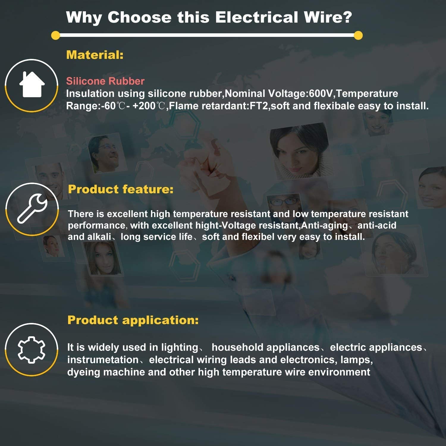 Cavo Silicone 16 AWG 5m Flessibile | Filo Elettrico in Rame Stagnato | Alta Resistenza al Calore | Rosso