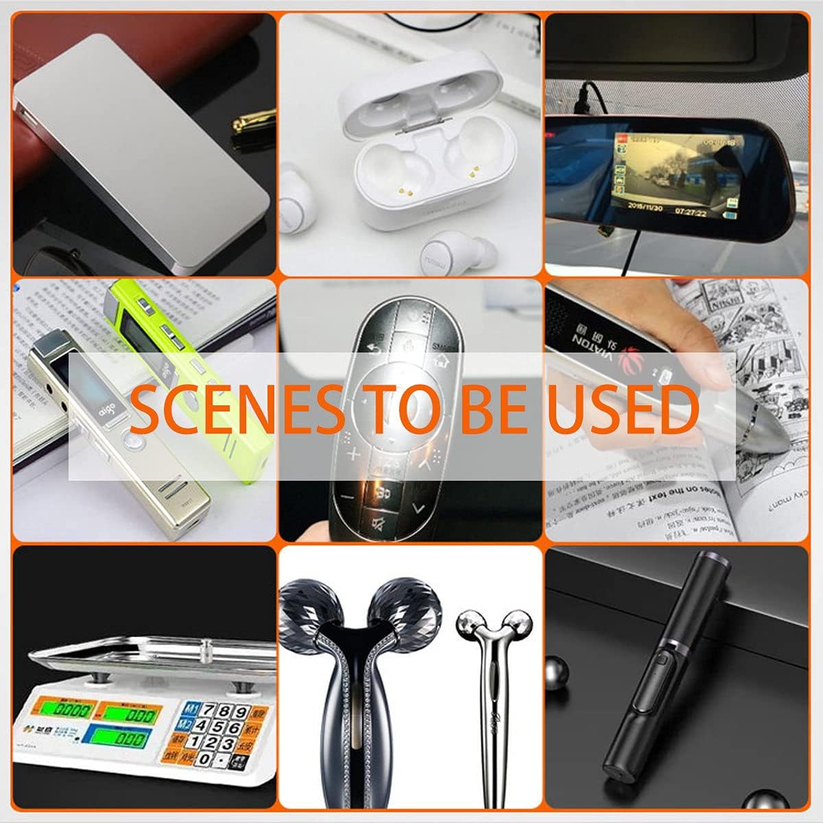 902030 dobíjecí baterie Lipo (3,7V, 500mAh Lipo) pro přenosný telefon video mp3 mp4 LED světlo