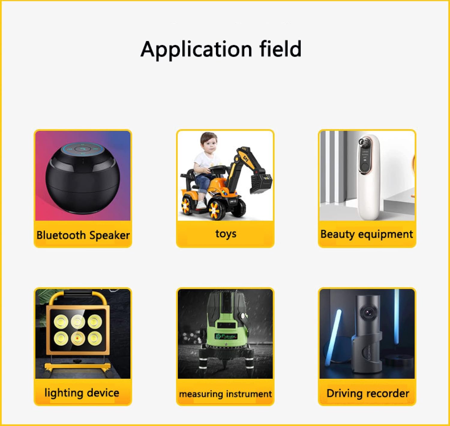 Rechargeable Lipo Battery 502035 (3.7v, 300mAh Lipo) for Bluetooth Headsets, smart watches, POS, Medical Instruments and other portable devices.