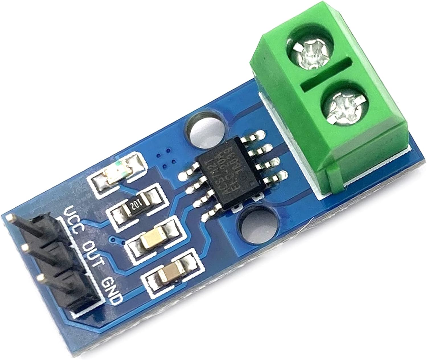 Sensore di Corrente ACS712ELC 30A | Alta Capacità di Misurazione | Compatibile con Arduino | Monitoraggio Energetico Efficiente