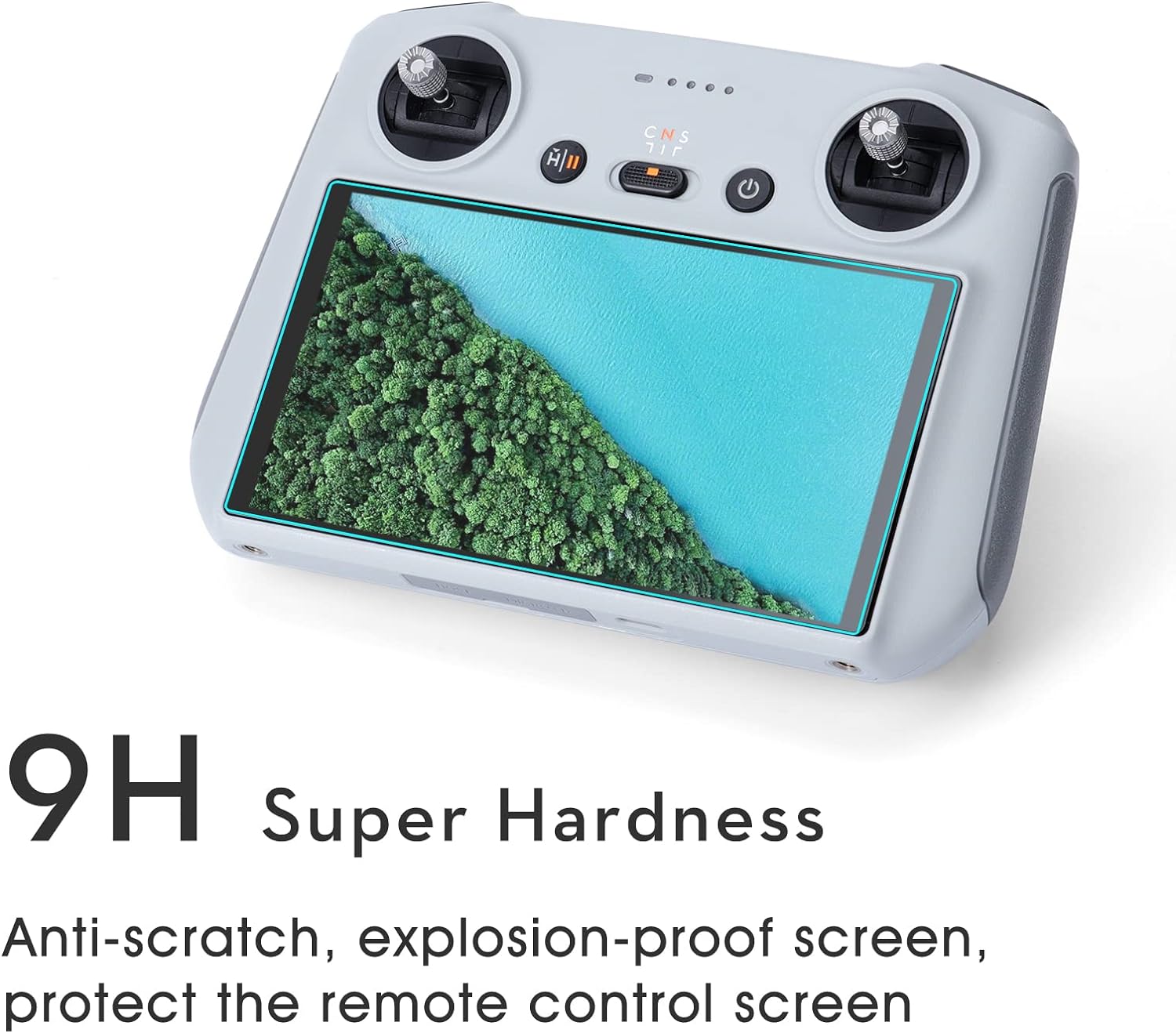 Pellicola Vetro per DJI Mini 3 Pro / Mini 4 Pro - DJI RC2 / RC Telecomando - Protezione Schermo Temperato 9H (3 Pezzi)