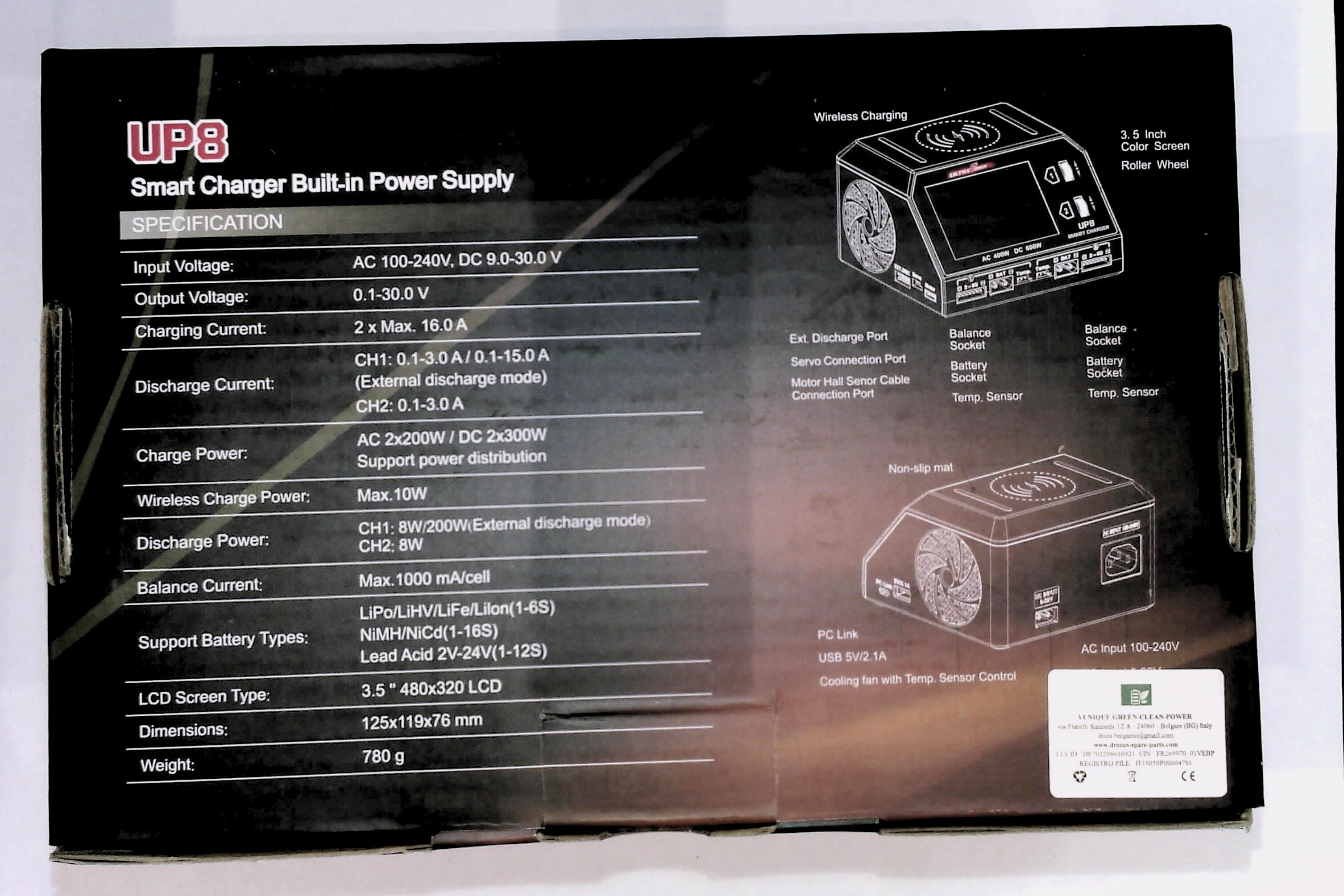 SM-2P 250mAh USB-Ladekabel für 6V Ni-Mh-Akkus