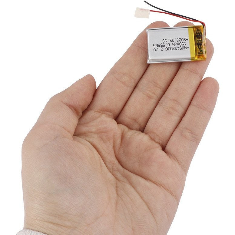Rechargeable Lipo Battery 501220 (3.7v, 80mAh Lipo) for rechargeable portable phone video mp3