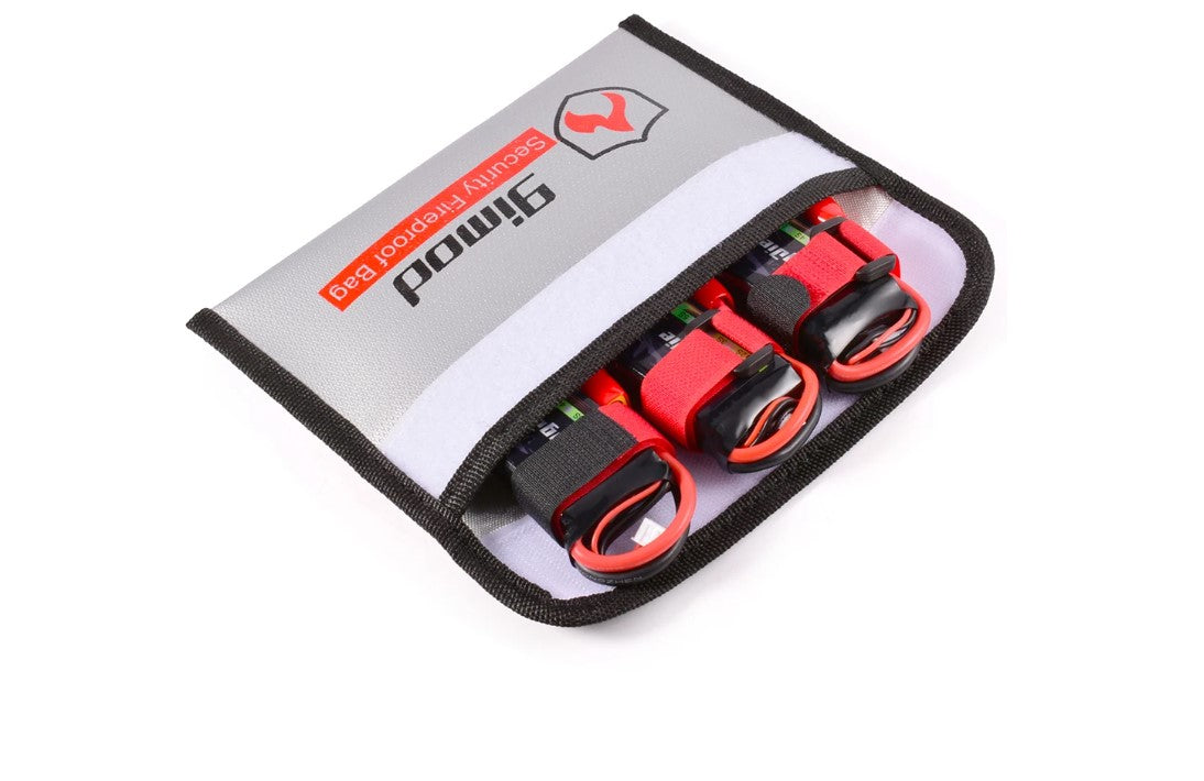 Lipo Bag Fireproof Battery Bag Ideal for charging Fire Resistant Lipo batteries (Size 260x 130 x 150 cm)