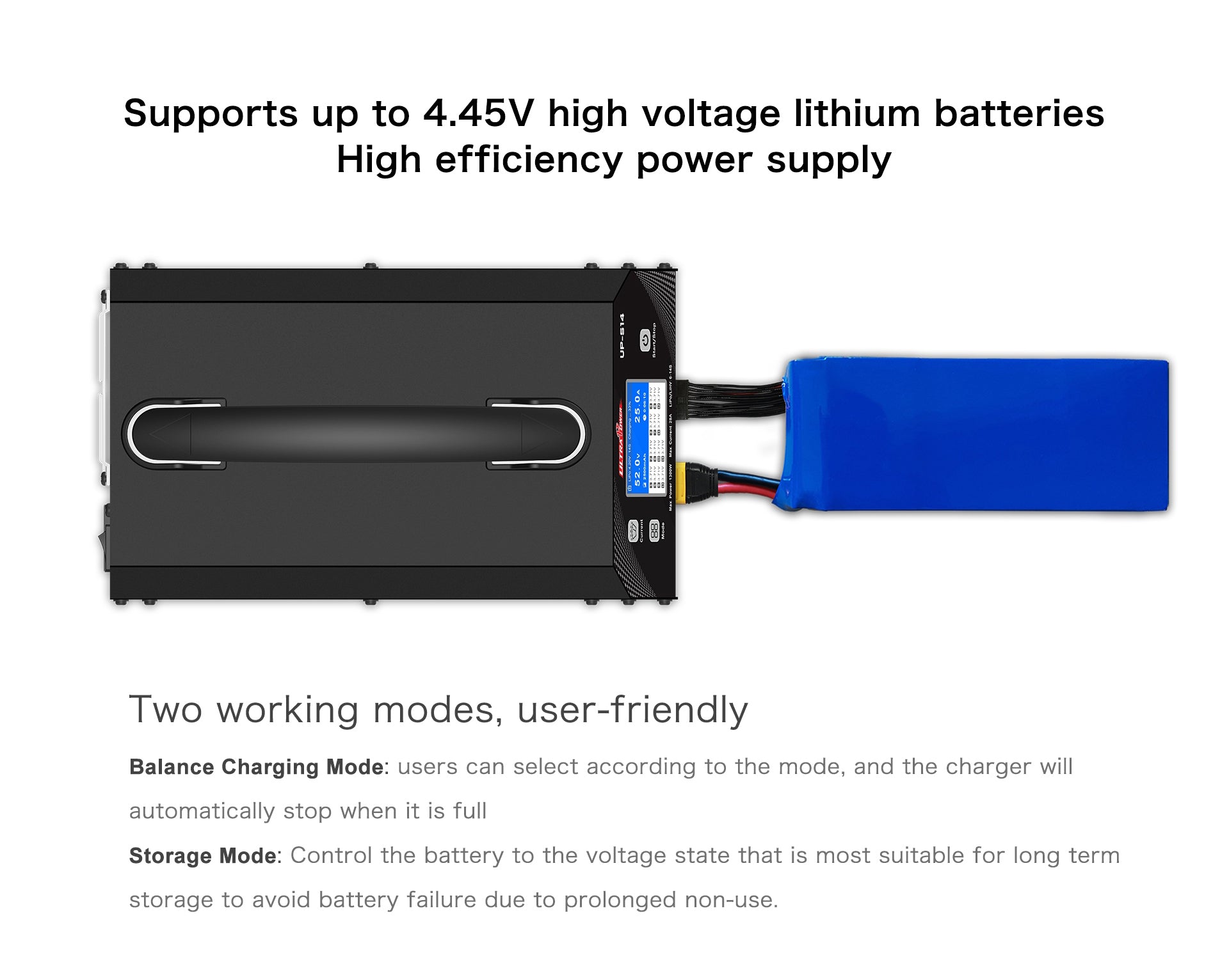 UP-S14 Caricabatterie per Drone UAV 1300W 28A 6-14S - Caricabatterie Professionale ad Alta Potenza per Batterie LiPo LiHV