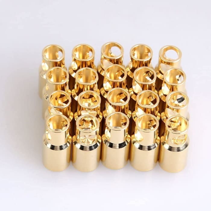 10 Paia di Connettori Banana da 6 mm Batterie Modellismo RC Lipo.