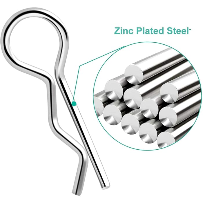 10 Pezzi Acciaio Inossidabile Auto Body Pin 1/10 Corpo Shell Clip RC Modelli.