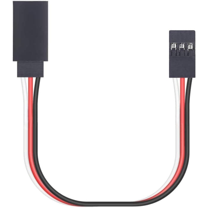 10 Pezzi Servo di Estensione per RC, 150mm Servo Extension Cable Cavo Y Servo, 3 Pin Maschio a Femmina RC Servo Cavo, Servo Filo di Estensione JR Connettore Spina per RC Aereo.