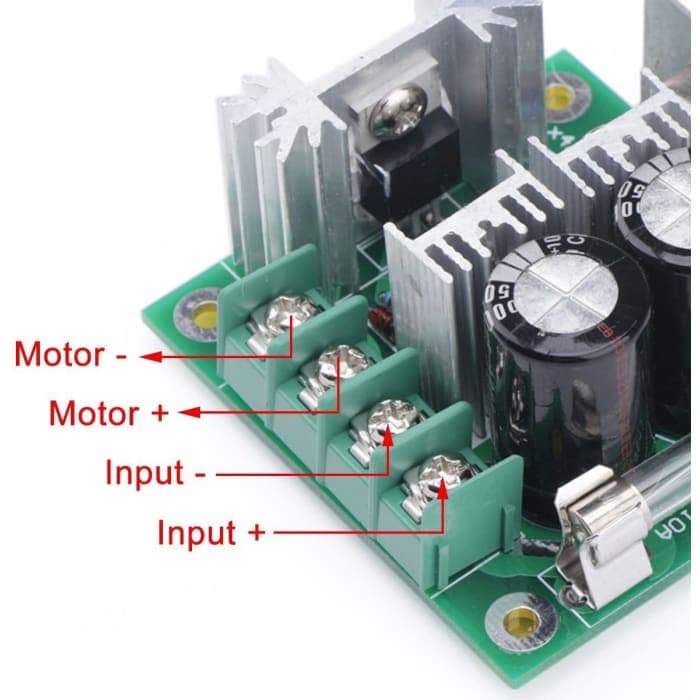 13KHz PWM DC regolatore di velocità Motore 12-40V 10A Pompa Ventilatore Continua della velocità del modulo di Controllo con inversione di polarità Protezione ad Alta Corrente.