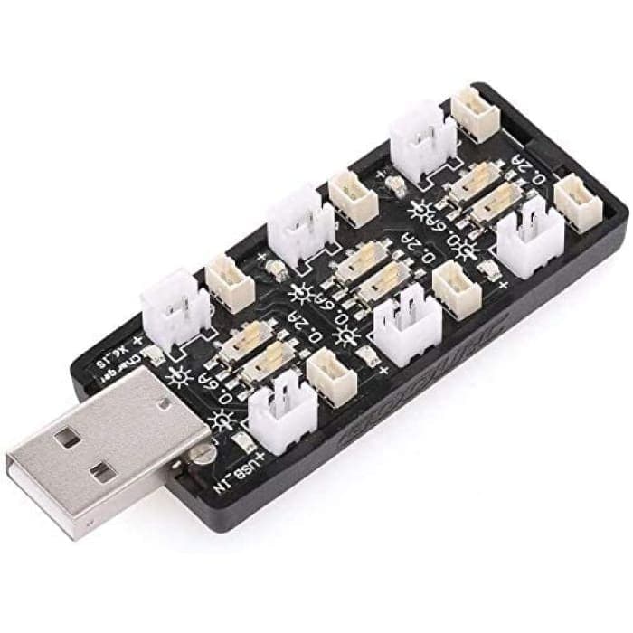 1S LiPo Batteria Caricabatterie USB 3.8V/ 4.35V 6 Canali Caricabatterie LiSV 1S Piccolo Tiny Whoop Blade Inductrix Micro JST 1.25 JST-PH 2.0 mCX mCPX Connettori.