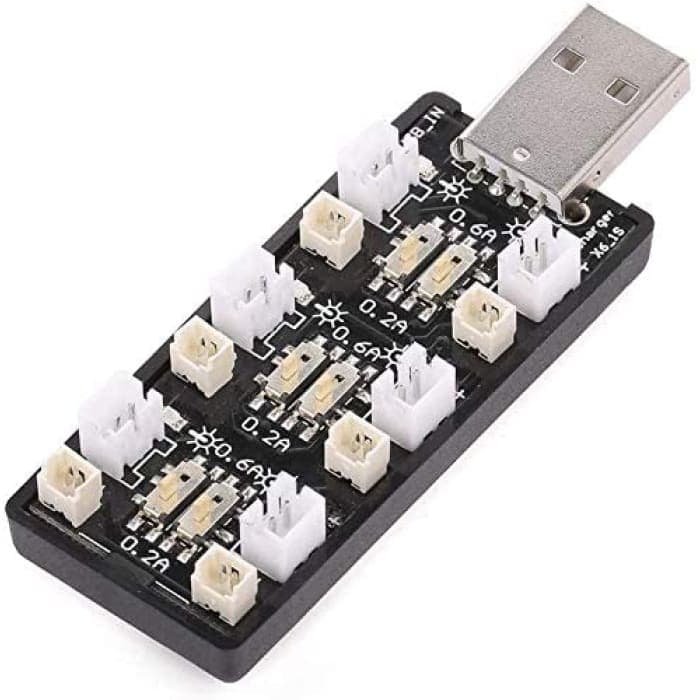 1S LiPo Batteria Caricabatterie USB 3.8V/ 4.35V 6 Canali Caricabatterie LiSV 1S Piccolo Tiny Whoop Blade Inductrix Micro JST 1.25 JST-PH 2.0 mCX mCPX Connettori.