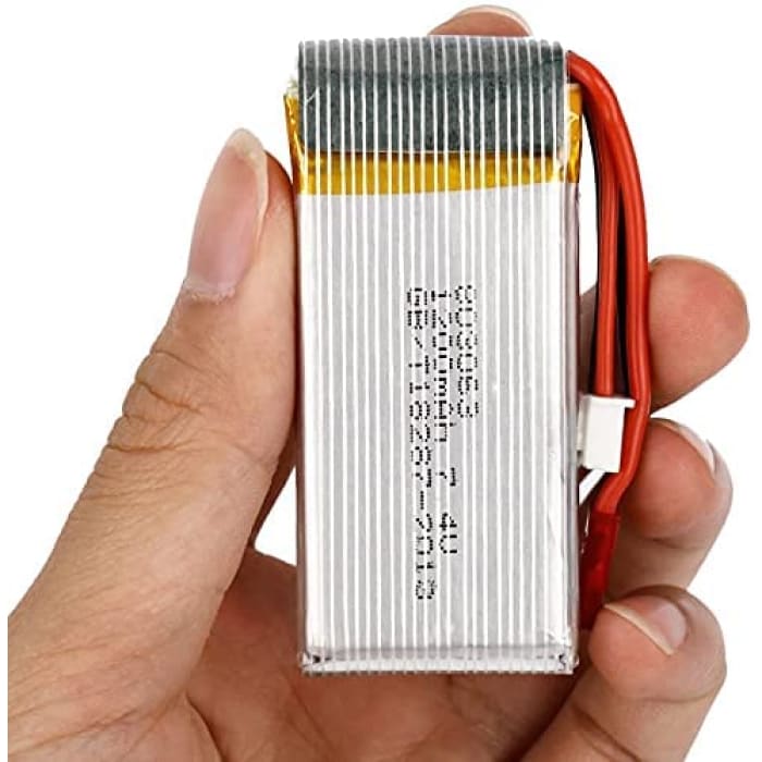 2 Pezzi Batteria Lipo Ricaricabile (7.4V 1200mAh) per Drone quadricottero MJX X101 RC.