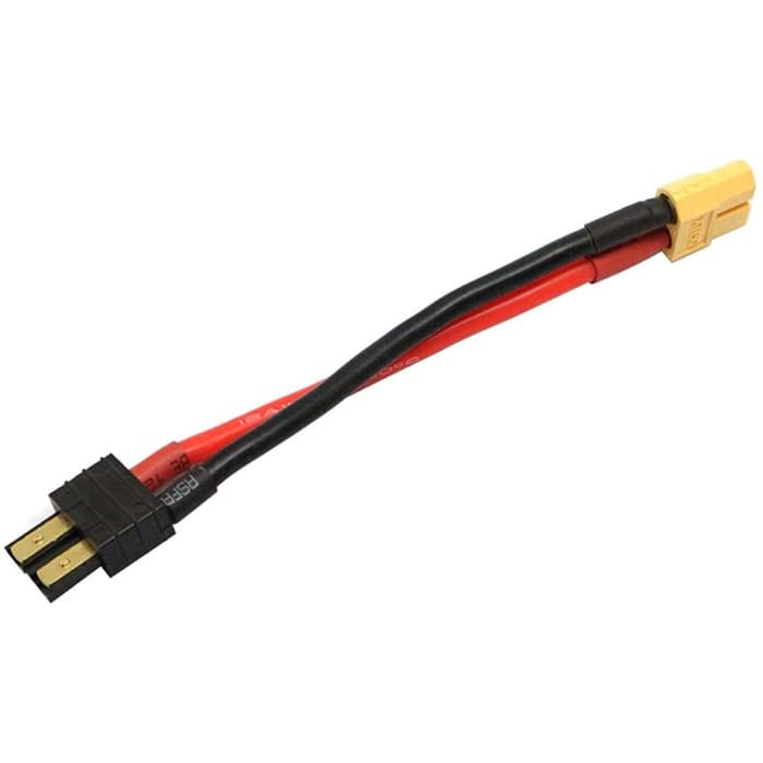 2 Pezzi 12AWG con connettore Femmina XT60 Adattatore Cavo in silicone Compatibile con Traxxas RC LiPO NiMH Caricabatterie ESC, 10CM.