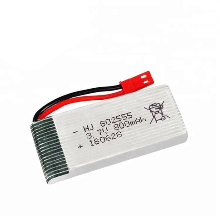 2 Pezzi Batteria per Potensic F181 F181WH F163 H12C Drone Batteria 3.7V 800mAh RC.