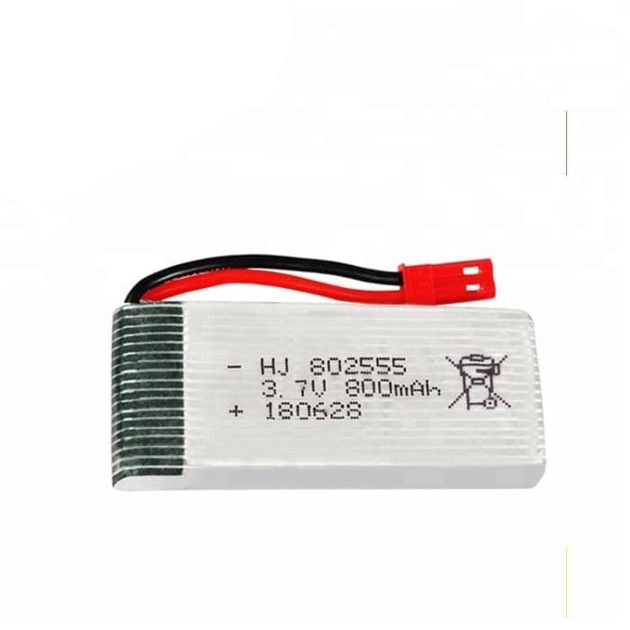 2 Pezzi Batteria per Potensic F181 F181WH F163 H12C Drone Batteria 3.7V 800mAh RC.