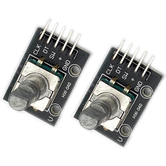 2 Pezzi Modulo Rotary Encoder KY-040 per Raspberry Pi e Arduino.