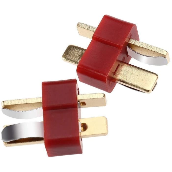 20 connettori T-Plug Couples Deans Stile Maschio e Femmina con 40 Pezzi Tubo Shrink per Batteria RC LiPo.