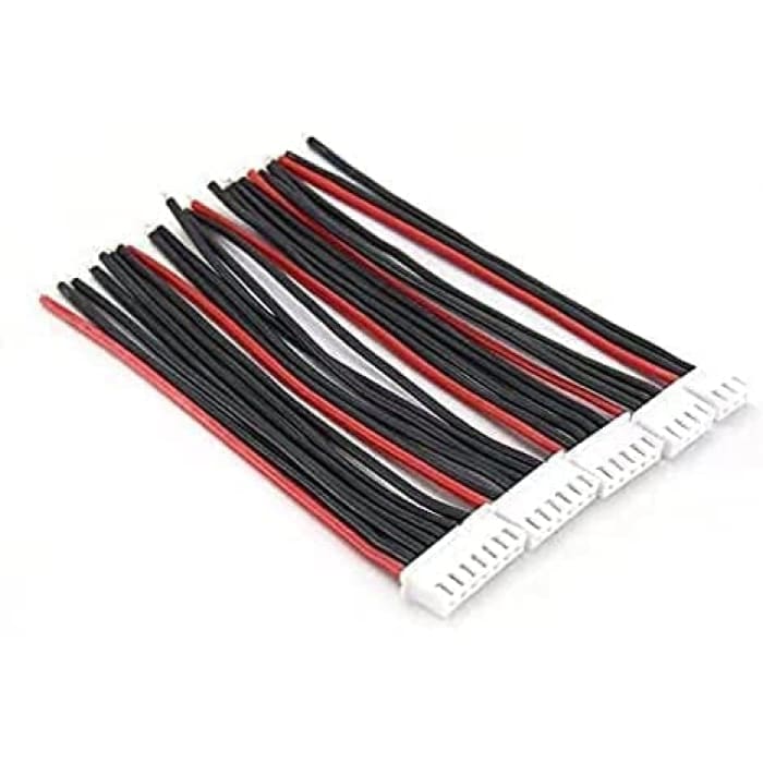 22 Awg 2S 3S 4S 5S 6S Cavo Caricatore Bilanciamento Jst Xh Connettore Plug Adattatore (2 Pezzi X), 10 Pezzi.