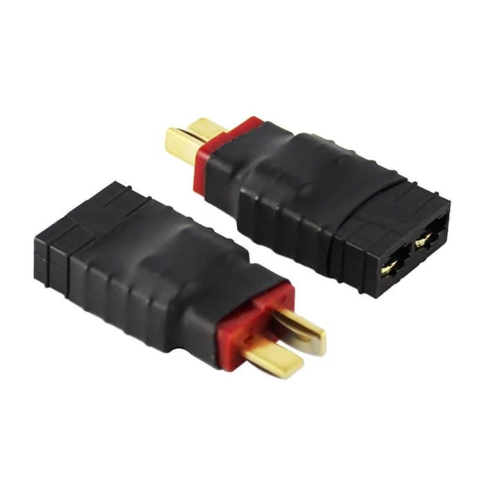 3 Pezzi Maschio Deans to Female Adattatore Wireless per connettore TRX Traxxas Caricabatterie RC (Confezione da 3).