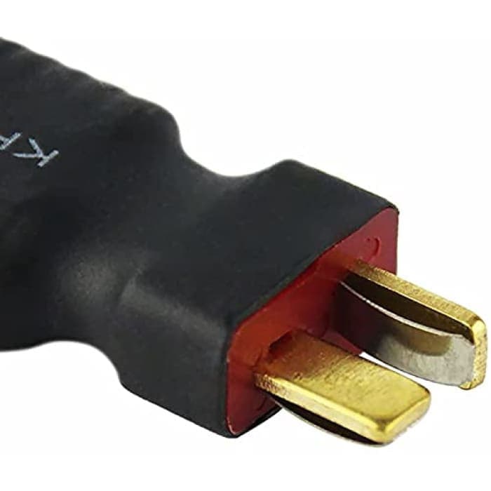 3 Pezzi Deans T-Plug Maschio HXT 4mm Adattatore Senza Fili RC Connettore Batterie LiPo.